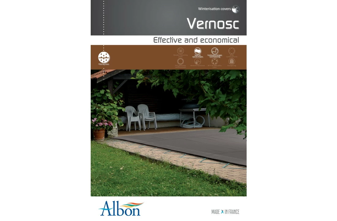 Albon Albliges Zwembad Winternet Polypropyleen 180 G/m2 Vernosc A-vormen 5 Albon Albliges Zwembad Winternet Polypropyleen 180 G/m2 Vernosc A-vormen - Afbeelding 5