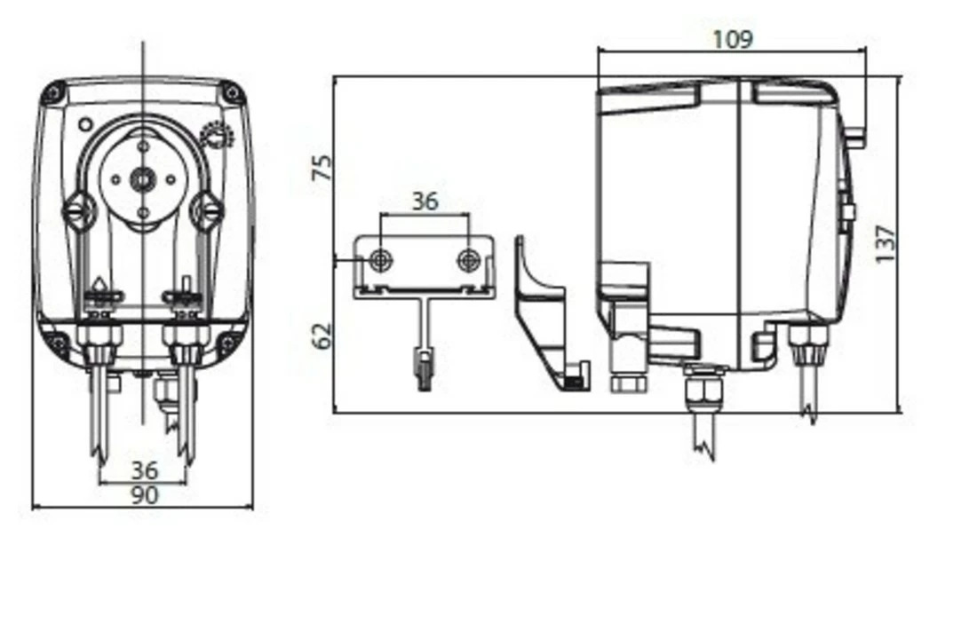 Avady Pools Peristaltische Zwembad Doseerpomp BF 1.5 Liter Per Uur 4 Avady Pools Peristaltische Zwembad Doseerpomp BF 1.5 Liter Per Uur - Afbeelding 4