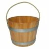 Blumenberg Sauna Emmer Lariks 5 Liter Blank Gelakt Met Handvat