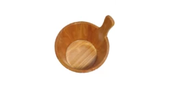 Blumenberg Sauna Emmer Lariks 5 Liter Blank Gelakt -Zwembadverzorging Verkoopwinkel blumenberg sauna emmer lariks 5 liter blank gelakt 5