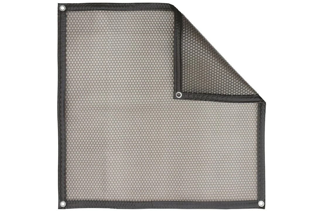 Del Zomerafdekking Quatro 500 Micron Transparant Grijs - Vorm B 1 Del Zomerafdekking Quatro 500 Micron Transparant Grijs - Vorm B