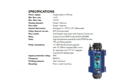 Elecro Nano SPA Heater 6KW -Zwembadverzorging Verkoopwinkel elecro nano spa heater 6kw 1