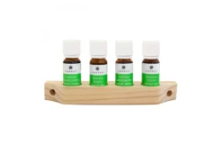 Emendo Emendo Set Sauna Geuren 4x10ml Inclusief Houten Rekje