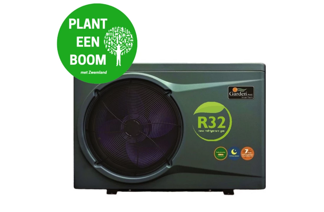 Garden PAC Garden Pac Inverter R3217.3kW 220v 40-75m3 Zwembad Warmtepomp 1 Garden PAC Garden Pac Inverter R3217.3kW 220v 40-75m3 Zwembad Warmtepomp