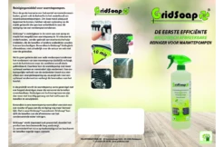 Grielzeep Gridsoap Grielzeep 1 Liter Met Handsprayer - Warmtepomp Reiniger -Zwembadverzorging Verkoopwinkel grielzeep gridsoap grielzeep 1 liter met handspray 2