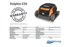 Maytronics Dolphin Dolphin E20 Zwembadrobot -Zwembadverzorging Verkoopwinkel maytronics dolphin dolphin e20 zwembadrobot 2
