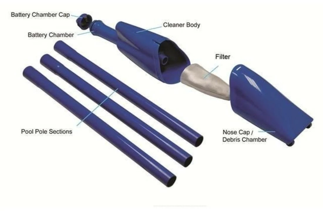 Pool Blaster Pool Blaster Spa Vac Zwembadstofzuiger 2 Pool Blaster Pool Blaster Spa Vac Zwembadstofzuiger - Afbeelding 2