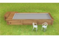 Proswell Houten Zwembaden Houten Urban Stadszwembad 6.50 X 3.50 X 1.33 Met Automatisch Rolluik -Zwembadverzorging Verkoopwinkel proswell houten zwembaden houten urban stadszwemba 3