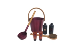 Rento Cadeau SetSauna Emmer Bordeaux Rood