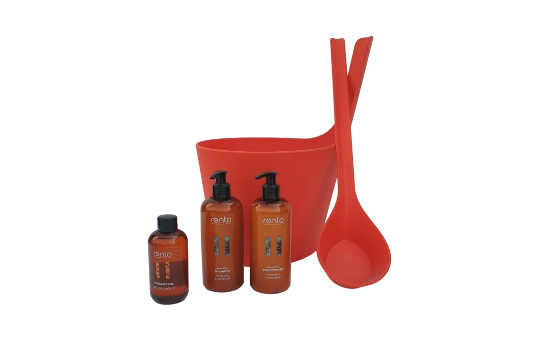 Rento Cadeau SetSauna Emmer Pisara Oranje 1 Rento Cadeau SetSauna Emmer Pisara Oranje