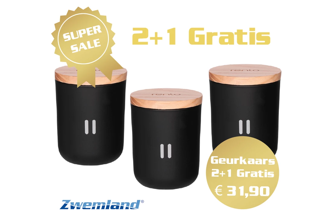Rento Geurkaars Dennen - 2+1 Gratis 2 Rento Geurkaars Dennen - 2+1 Gratis - Afbeelding 2