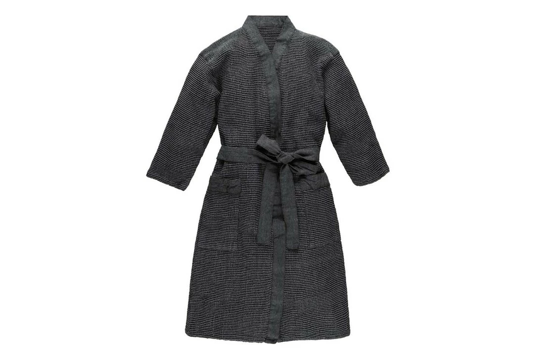 Rento Kenno Badjas - Grijs - Maat S/M 2 Rento Kenno Badjas - Grijs - Maat S/M - Afbeelding 2