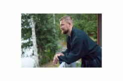 Rento Rento Badjas Kennozwart/donkergroen -Zwembadverzorging Verkoopwinkel rento rento badjas kenno zwart donkergroen 5