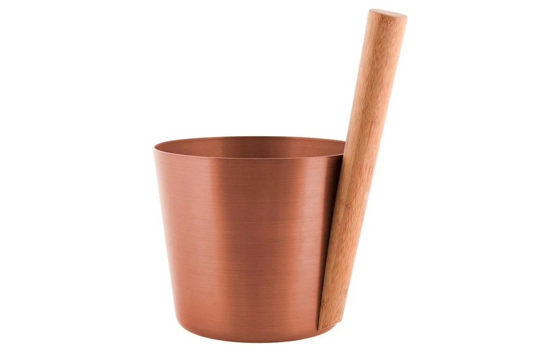 Rento Rento Sauna Emmer Aluminium Koperbruin 1 Rento Rento Sauna Emmer Aluminium Koperbruin