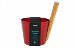 Rento Rento Sauna Emmer Aluminium Rood -Zwembadverzorging Verkoopwinkel rento rento sauna emmer aluminium rood 2