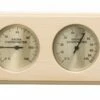 Sawo Sauna Produkten Thermo-Hygrometer Pine Horizontaal 255x140mm