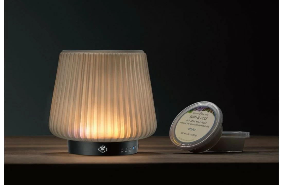 Serene House Serene Pod Wax Warmer - Flow Grey 3 Serene House Serene Pod Wax Warmer - Flow Grey - Afbeelding 3