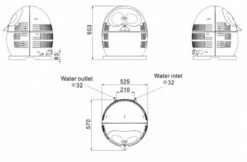 VB Klimaattechniek VBPQ Pinguïn Zwembadwarmtepomp 4,2KW -Zwembadverzorging Verkoopwinkel vb klimaattechniek vbpq pinguin zwembadwarmtepomp 2